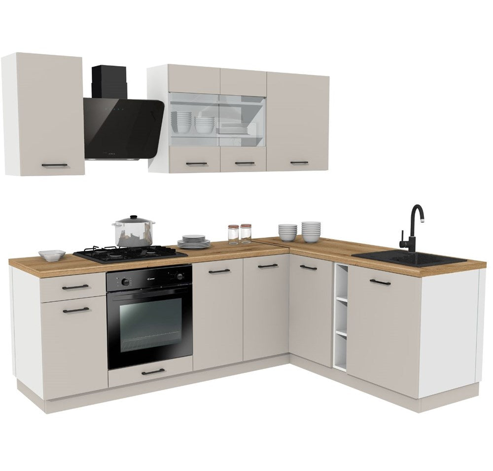 VARIO - set di mobili da cucina angolari