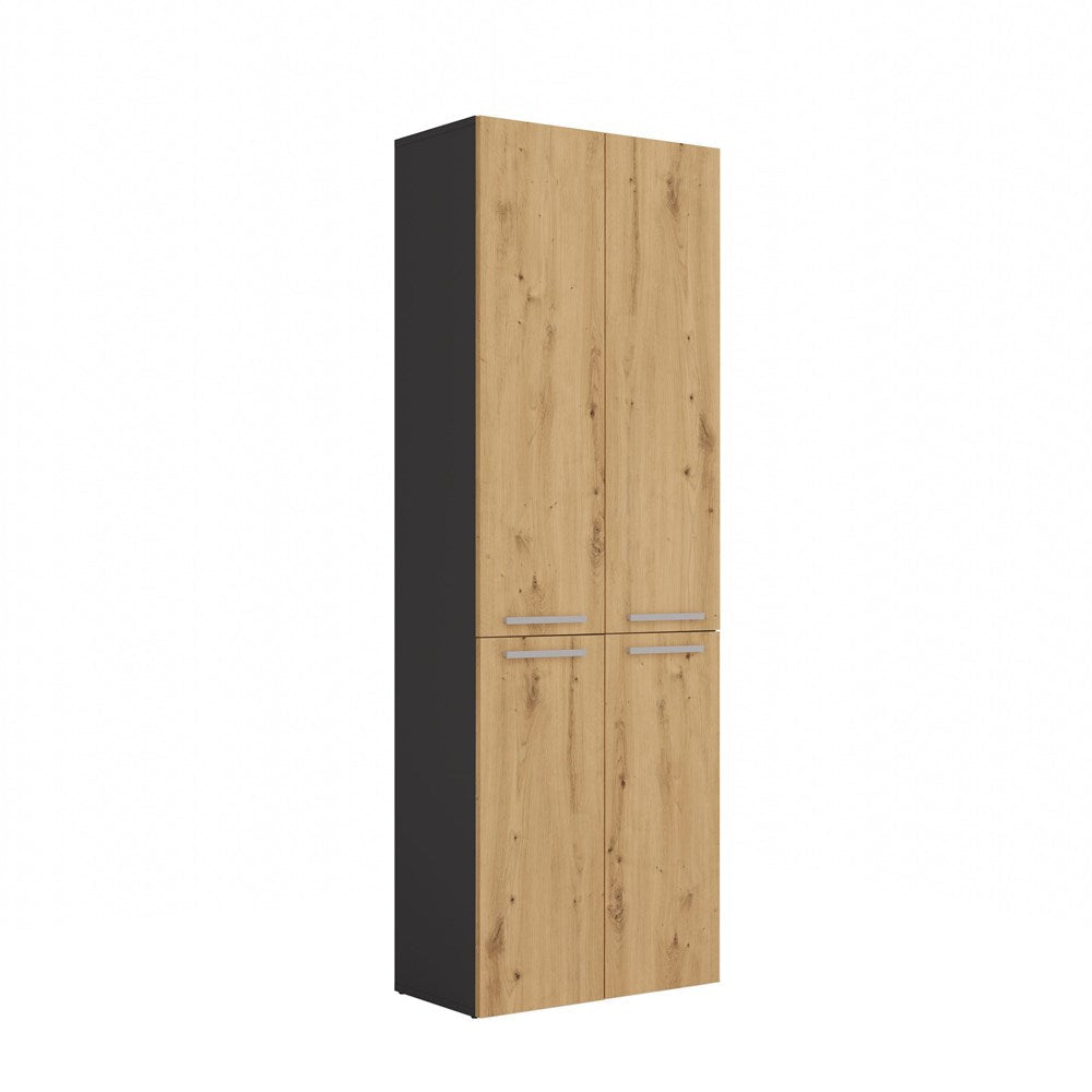 RORY - Mobile bagno con cesto portabiancheria