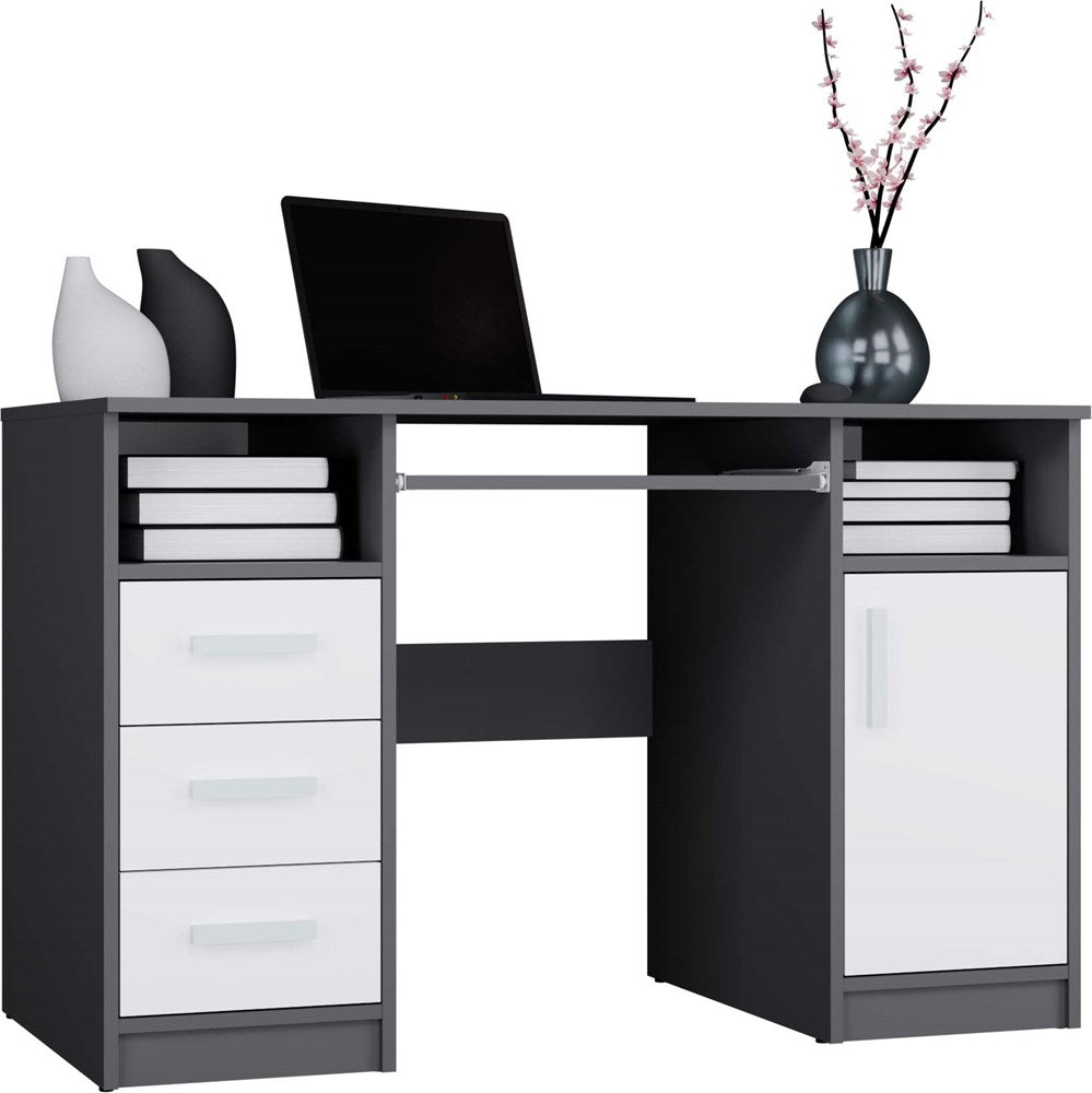 DELTA - Scrivania da 120 cm con 3 cassetti