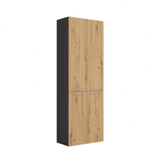 ELLOS - Armoire de salle de bain 2 paniers à linge