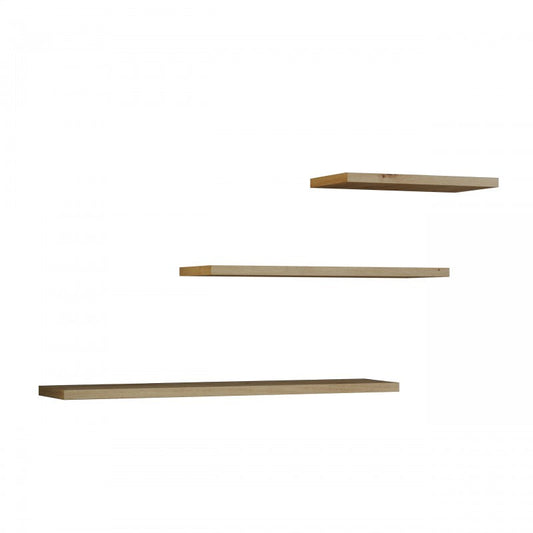 NOBI - Set di 3 mensole da parete