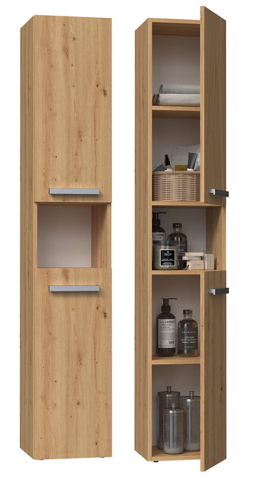 LUANA - Mobile bagno a 2 ante