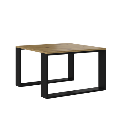 ALADA - Table basse carrée industriel